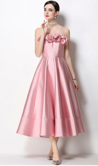 Floral Strap Maxi Dress