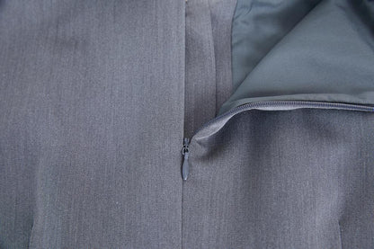 Silver Mist Pleated Dress