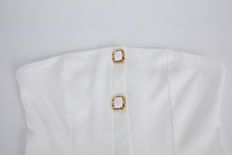 Aurelia Luxe Buckle Two-Piece Skirt Set
