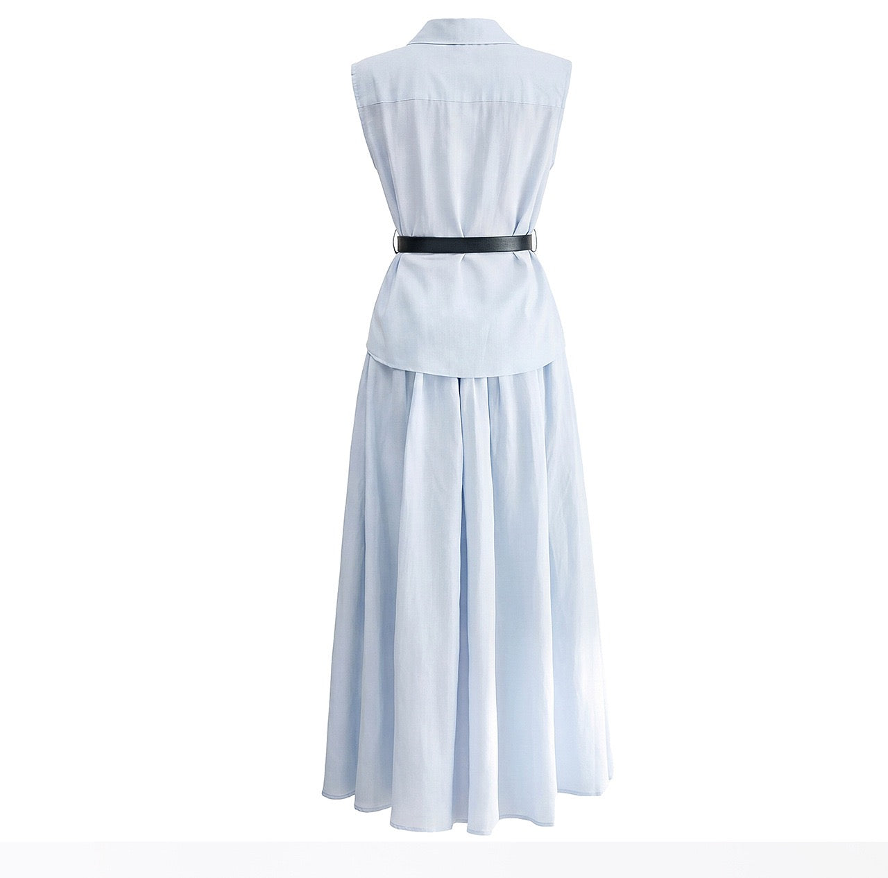 Marielle Tencel Linen Shirt & Skirt Set