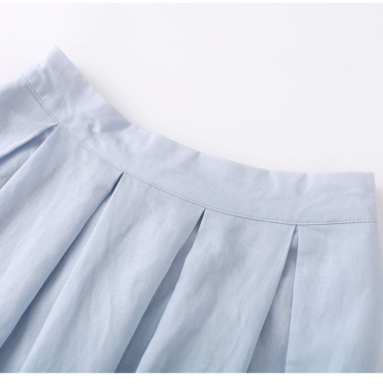 Marielle Tencel Linen Shirt & Skirt Set