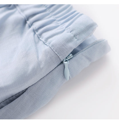 Marielle Tencel Linen Shirt & Skirt Set
