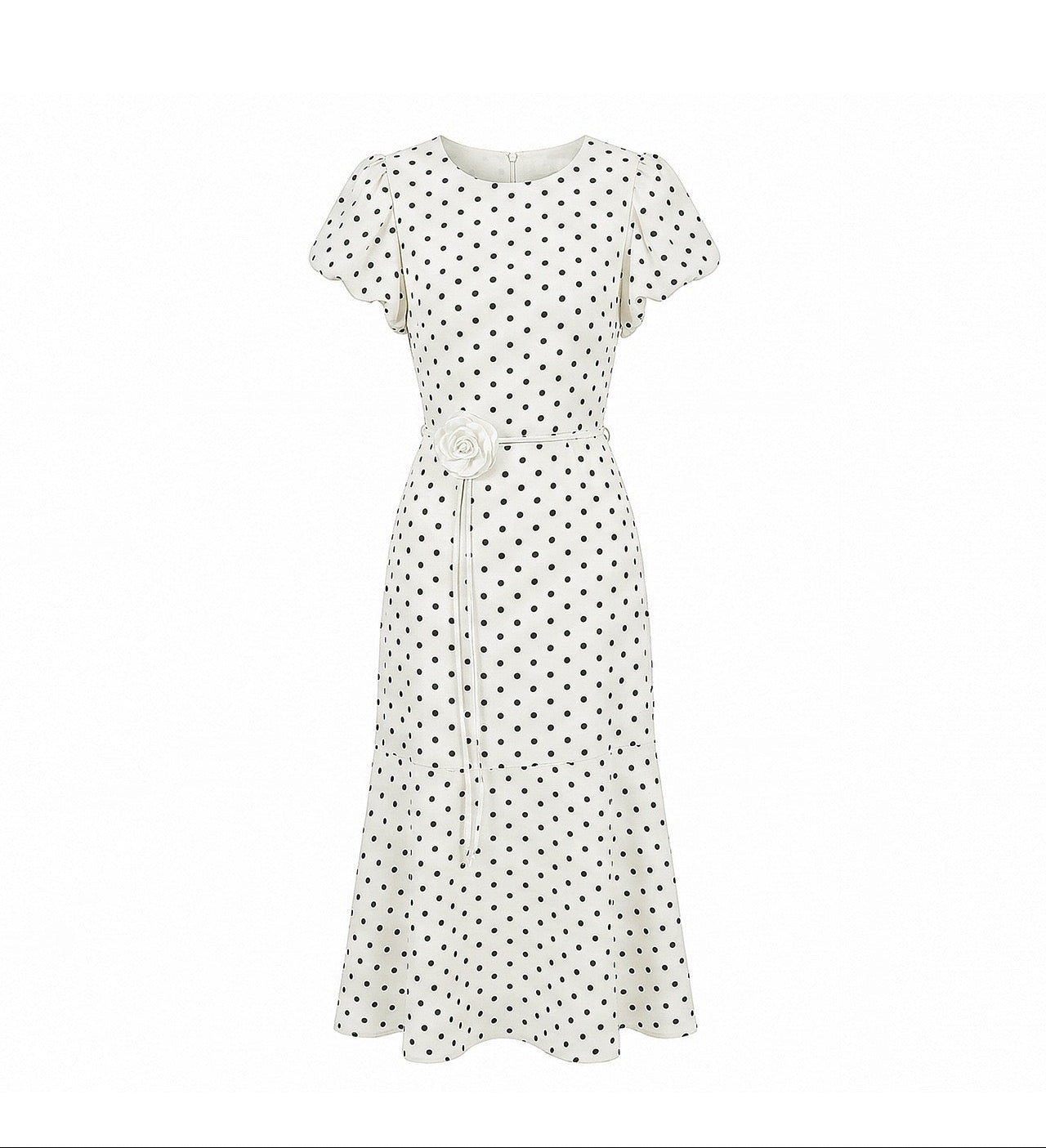 Rosalie Polka Dot Midi Dress