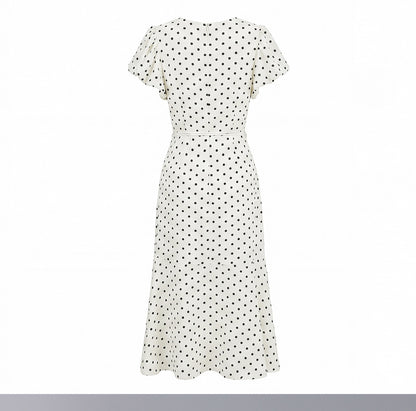 Rosalie Polka Dot Midi Dress