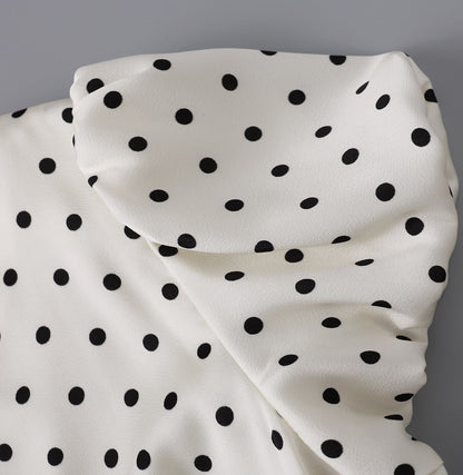 Rosalie Polka Dot Midi Dress