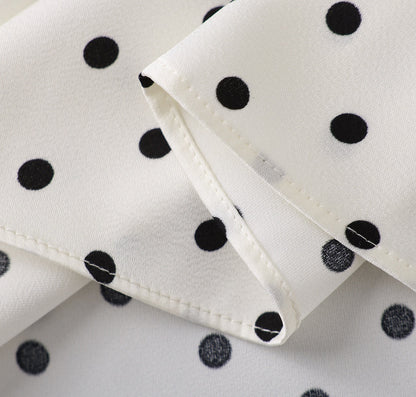 Rosalie Polka Dot Midi Dress