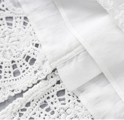 Élise Embroidered Tencel Two-Piece Skirt Set