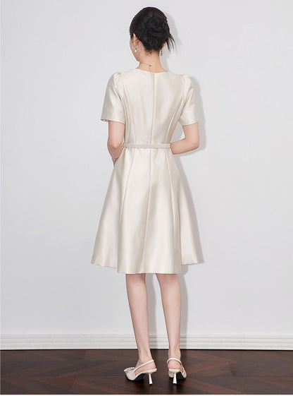 Élodie Square Neck Midi Dress