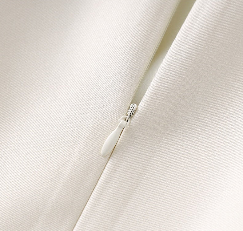 Élodie Square Neck Midi Dress