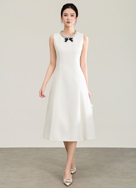 Celestine Crystal Embellished Midi Dress