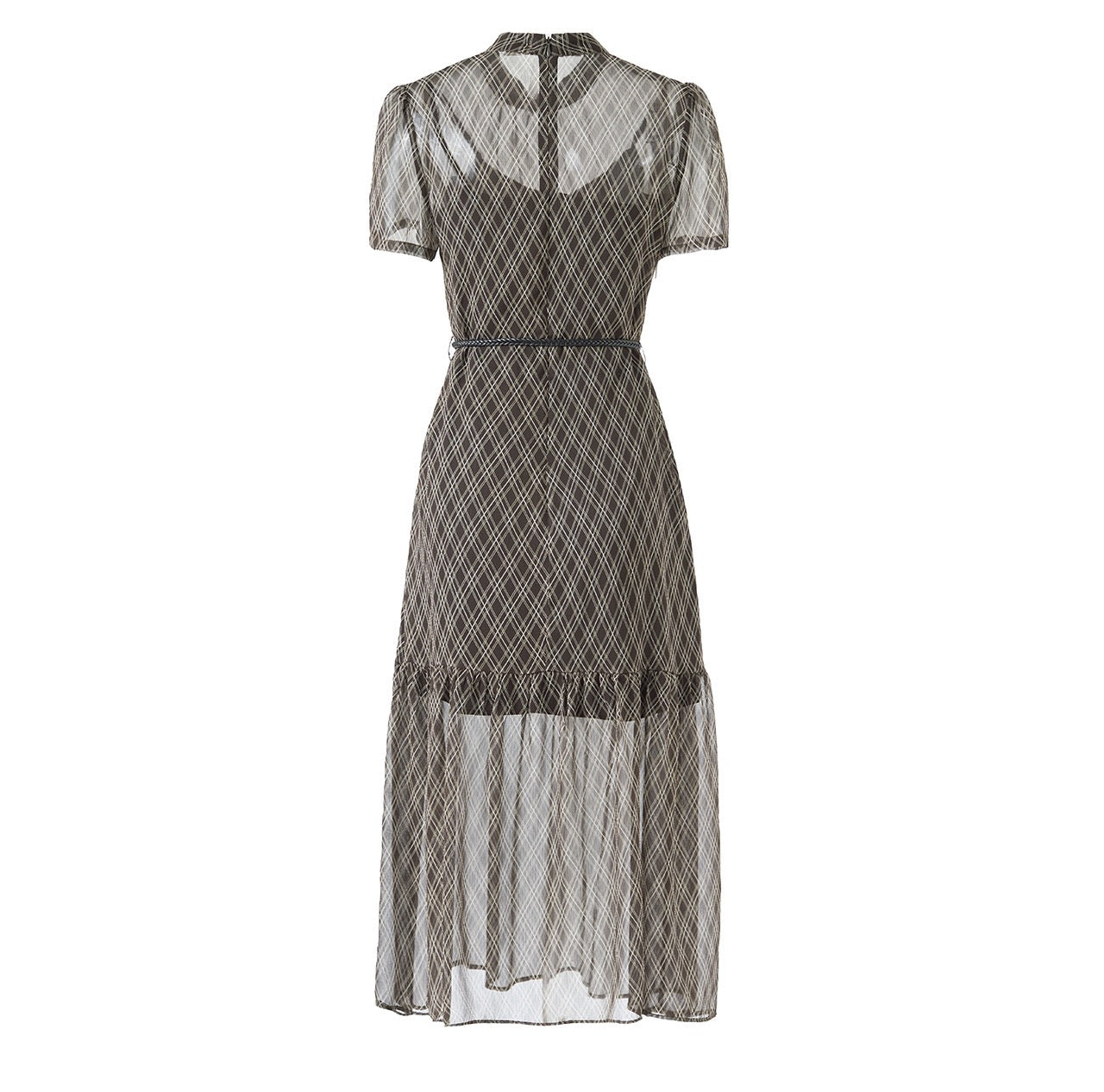 Valérie Faux-Layer Midi Dress