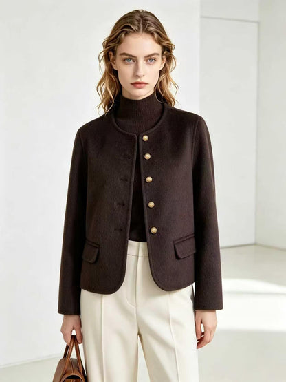 Elara Premium Double-Faced Wool Jacket