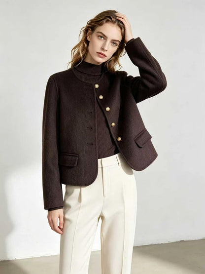 Elara Premium Double-Faced Wool Jacket