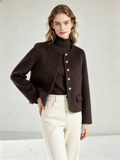 Elara Premium Double-Faced Wool Jacket
