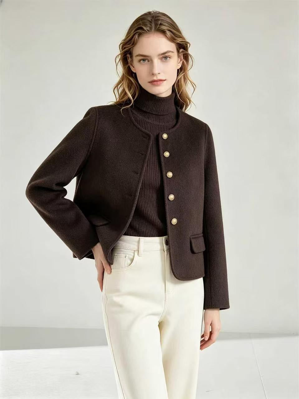 Elara Premium Double-Faced Wool Jacket