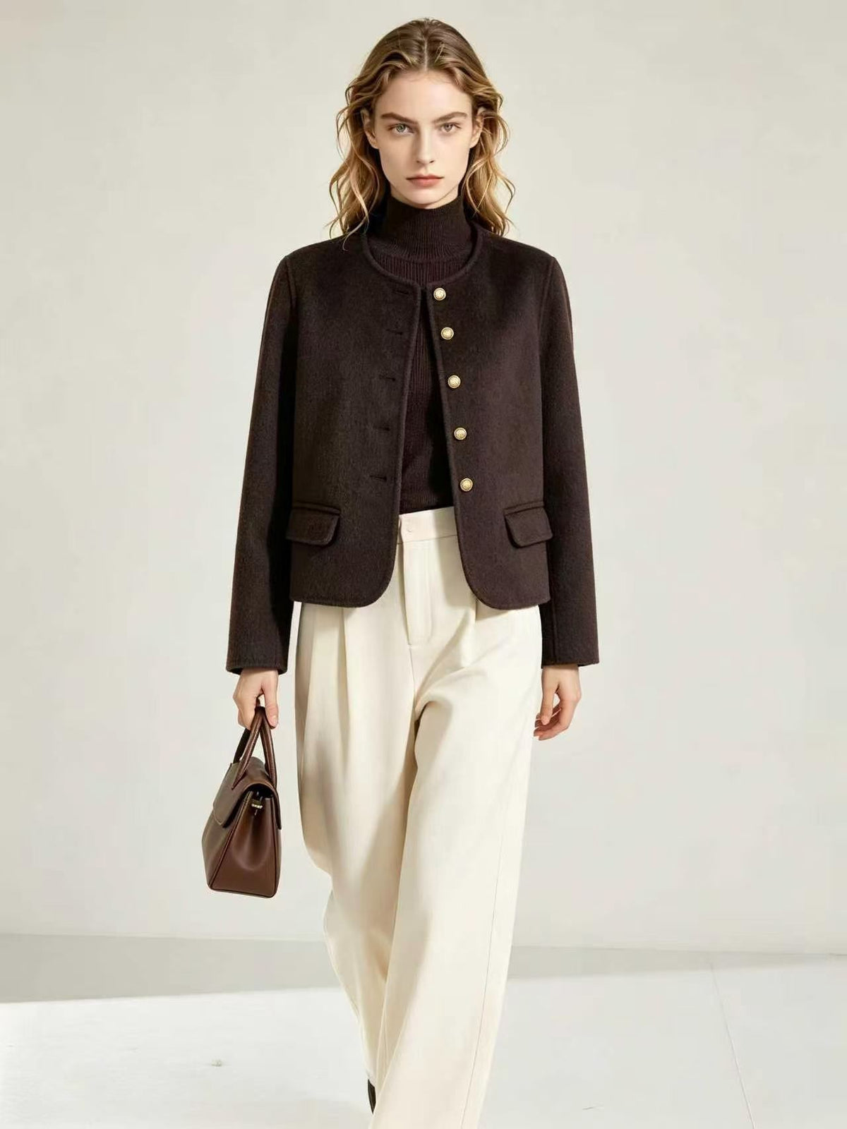 Elara Premium Double-Faced Wool Jacket