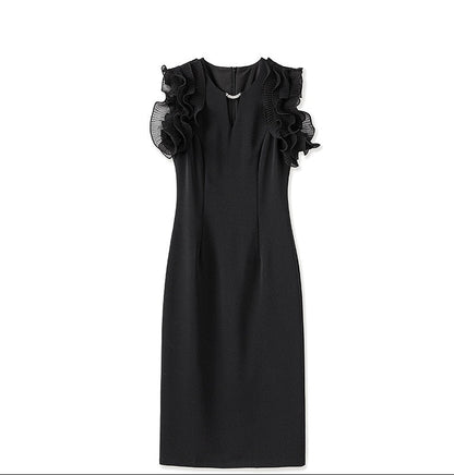 Élodie Lace Off-Shoulder Midi Dress