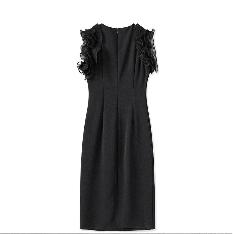 Élodie Lace Off-Shoulder Midi Dress