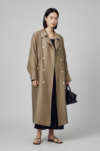 Kensington Tencel Trench Coat