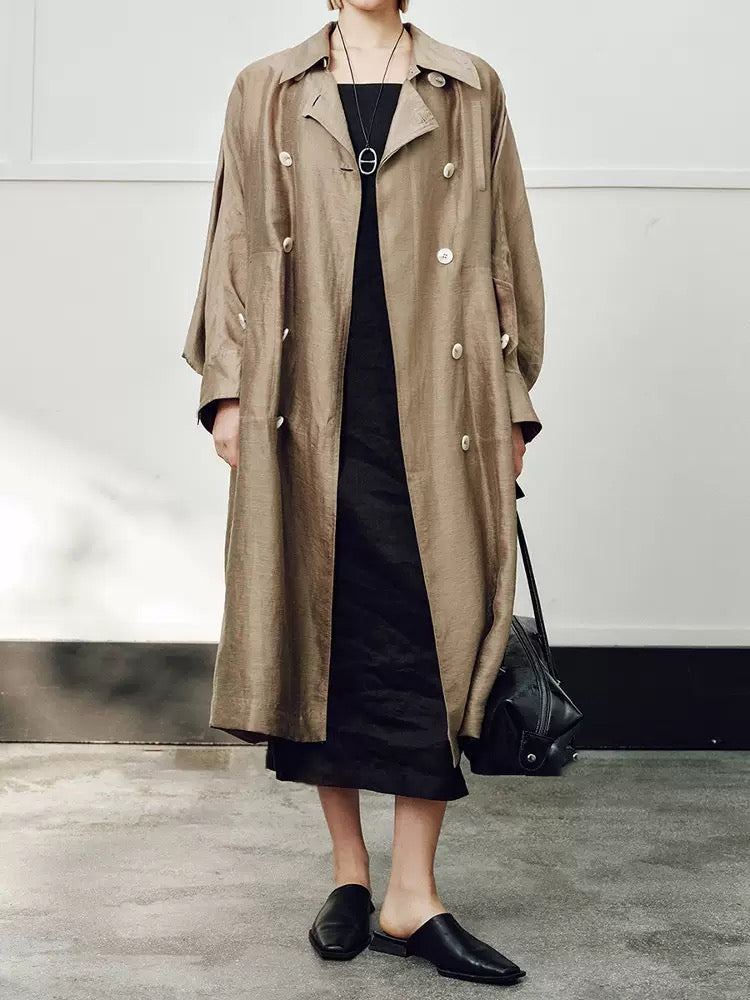 Kensington Tencel Trench Coat