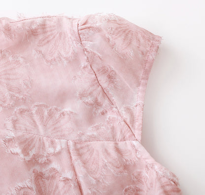 Valentina Embroidered Floral Maxi Dress