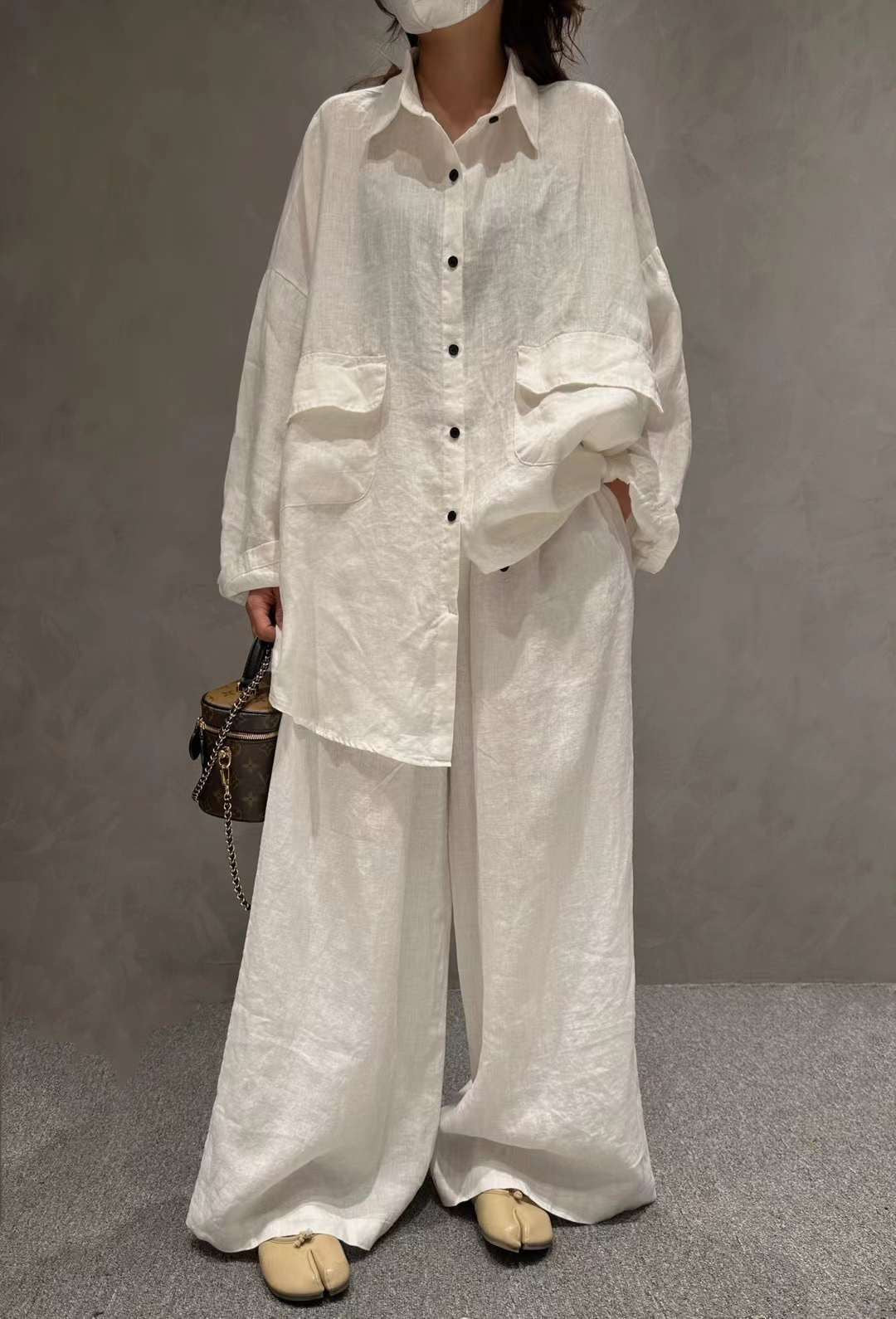 Siena Linen Blend Shirt & Pants Set