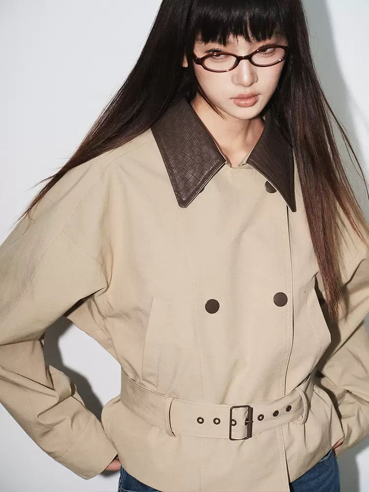 Maren Patchwork Lapel Jacket