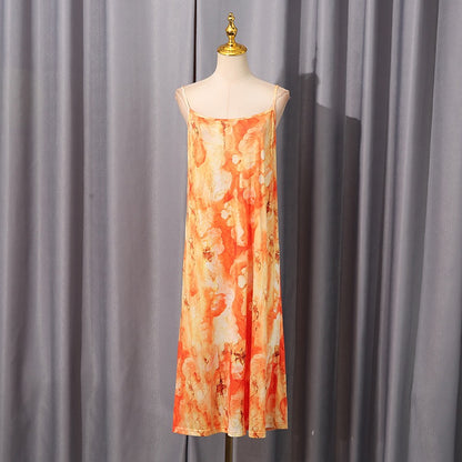 Elara Bohemian Ruffle Maxi Dress