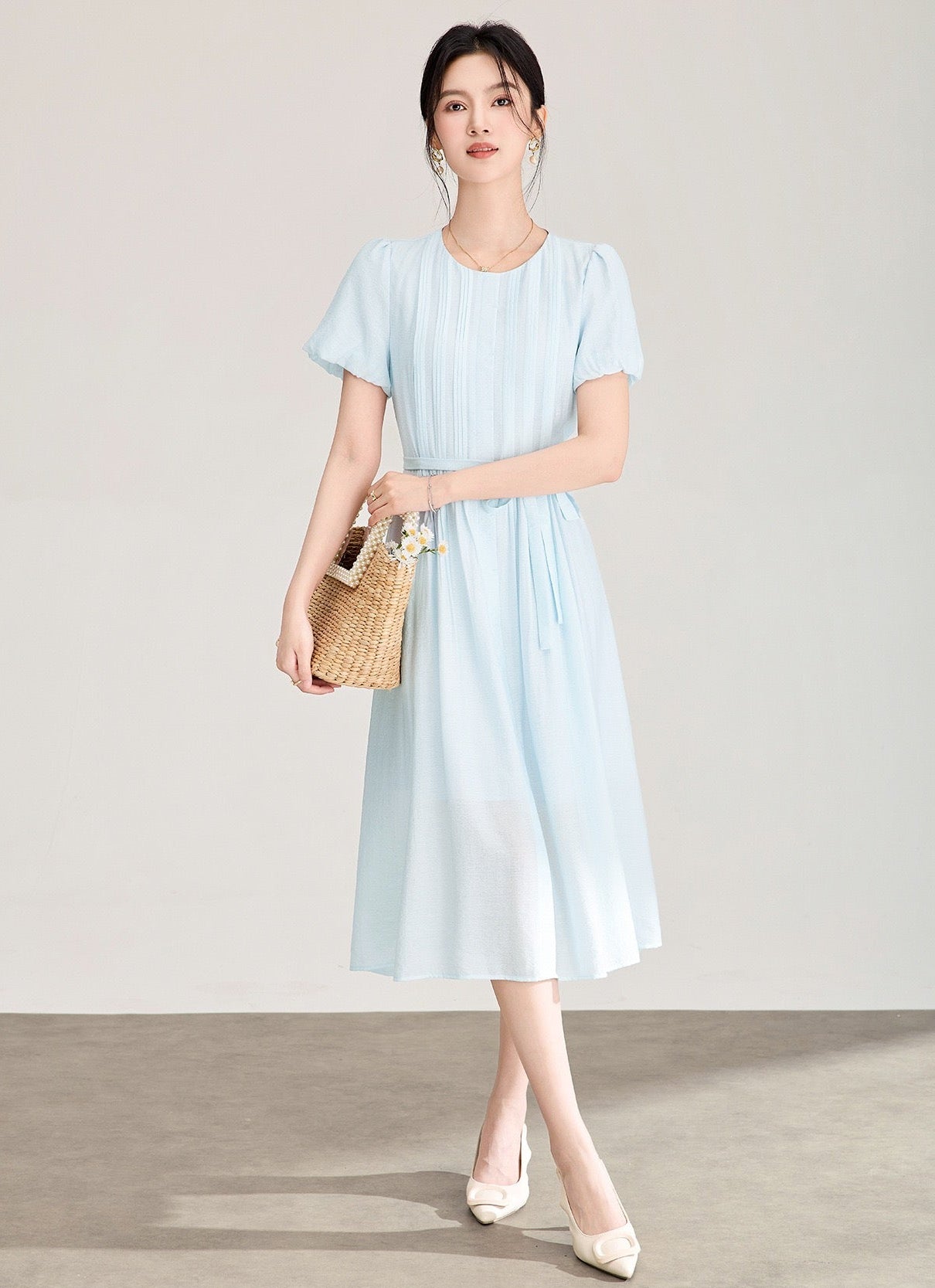 Isabelle Refined Midi Dress