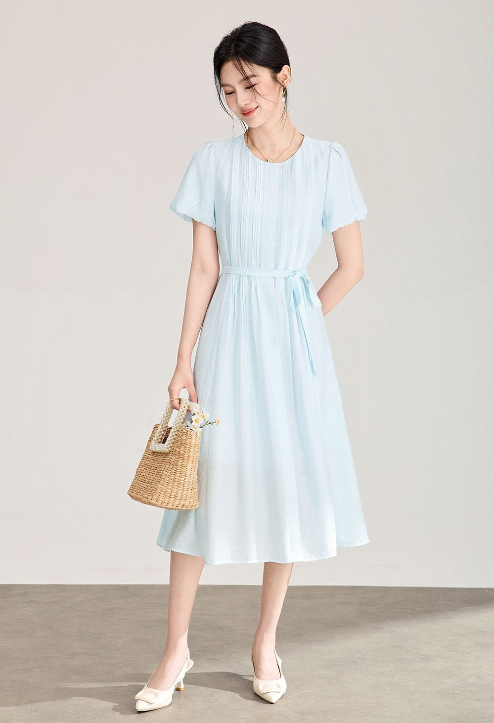 Isabelle Refined Midi Dress