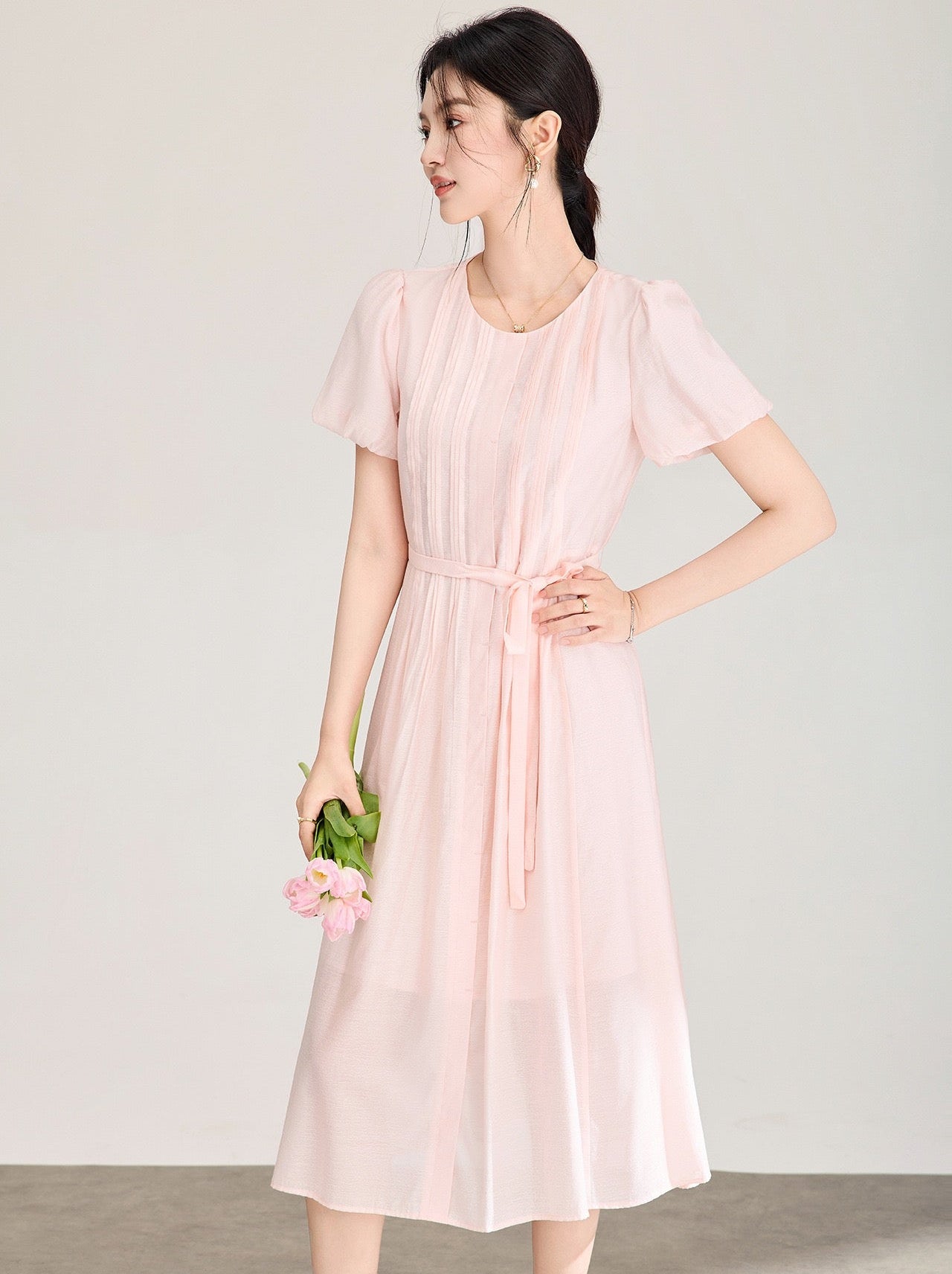 Isabelle Refined Midi Dress