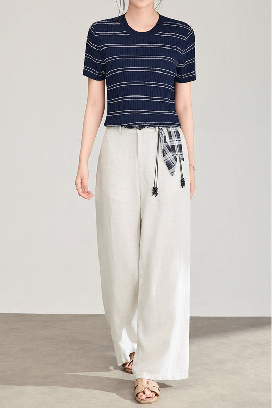 Elara Tencel Linen Blend Pants