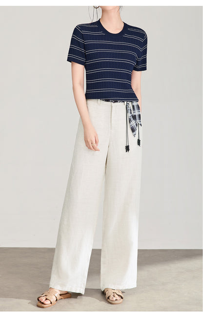 Elara Tencel Linen Blend Pants
