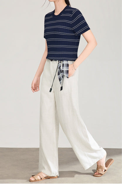 Elara Tencel Linen Blend Pants