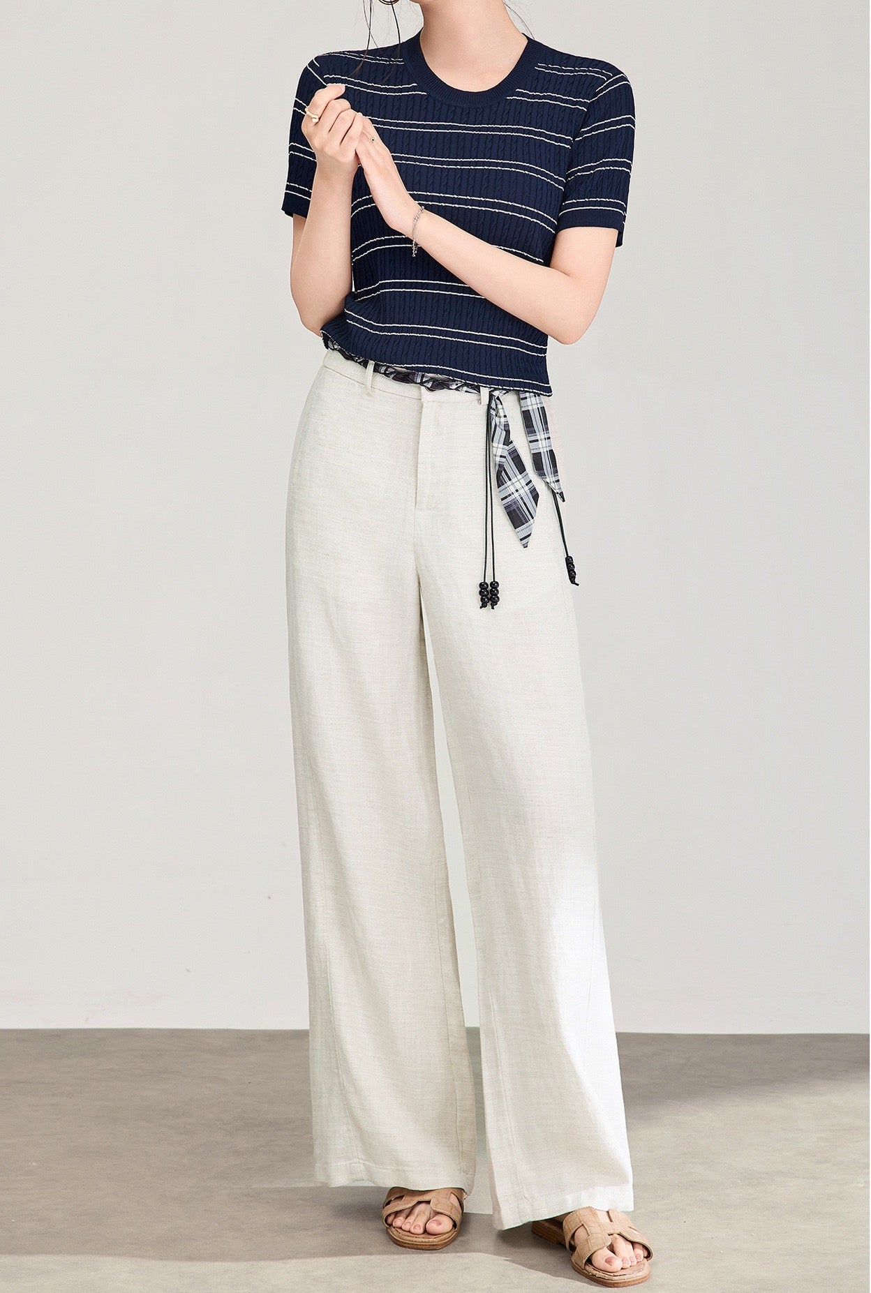 Elara Tencel Linen Blend Pants
