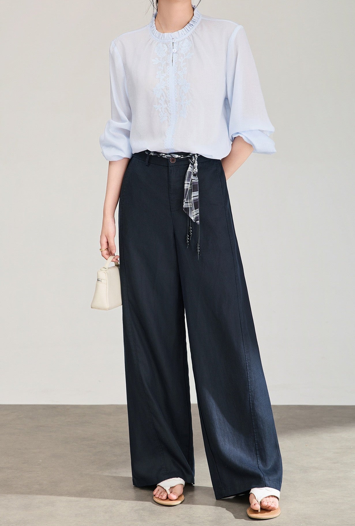 Elara Tencel Linen Blend Pants