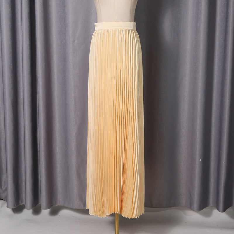 Soleil Bloom Pleated Maxi Set