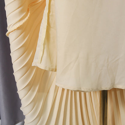 Soleil Bloom Pleated Maxi Set
