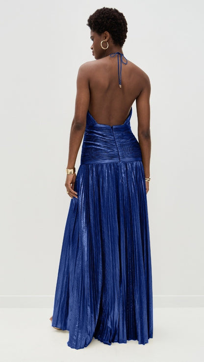 Aurelia Luxe Halter Gown