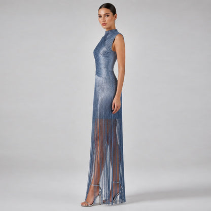 Seraphina Luxe Fringe Midi Dress