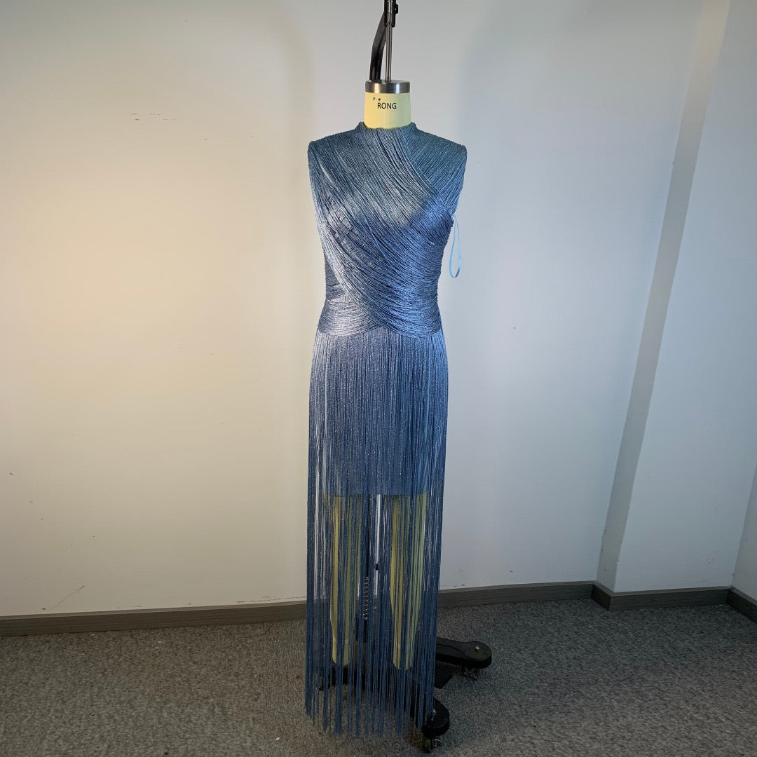 Seraphina Luxe Fringe Midi Dress