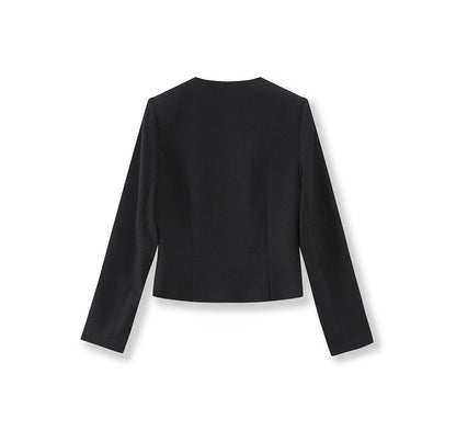 French-Inspired Two-Piece Set – Fitted Dress & Cropped Jacket