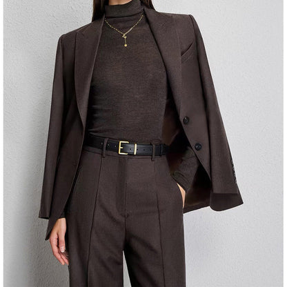 Old Money Wool Three-Piece Suit – Jacket, Vest & Trousers