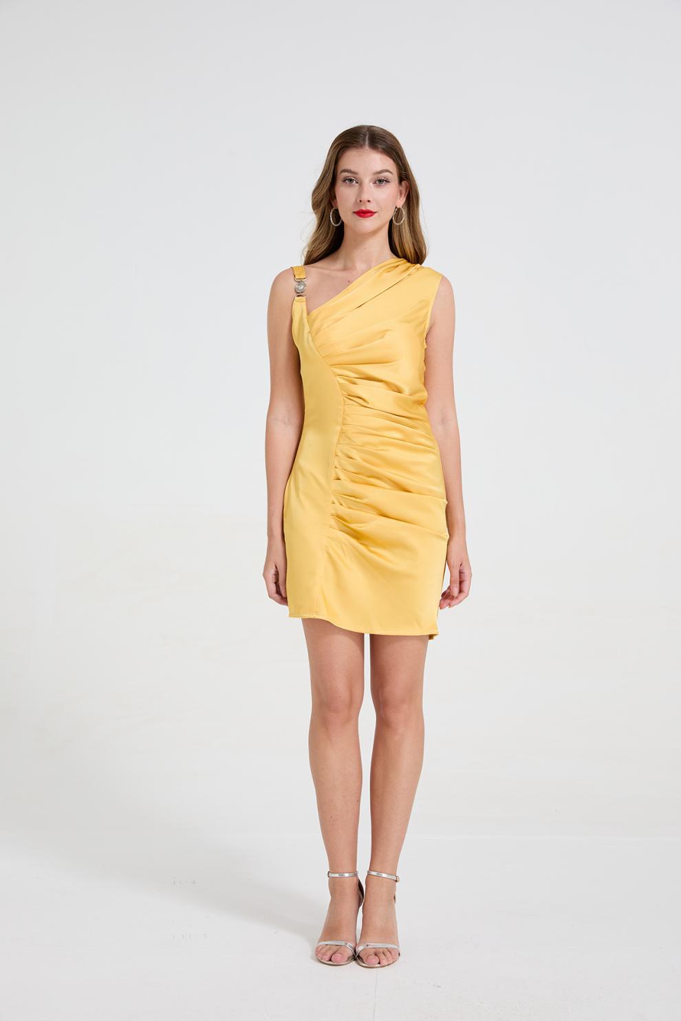 Off-Shoulder Sculpted Midi Dress
