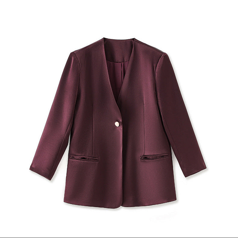 Fluid Acetate Blazer