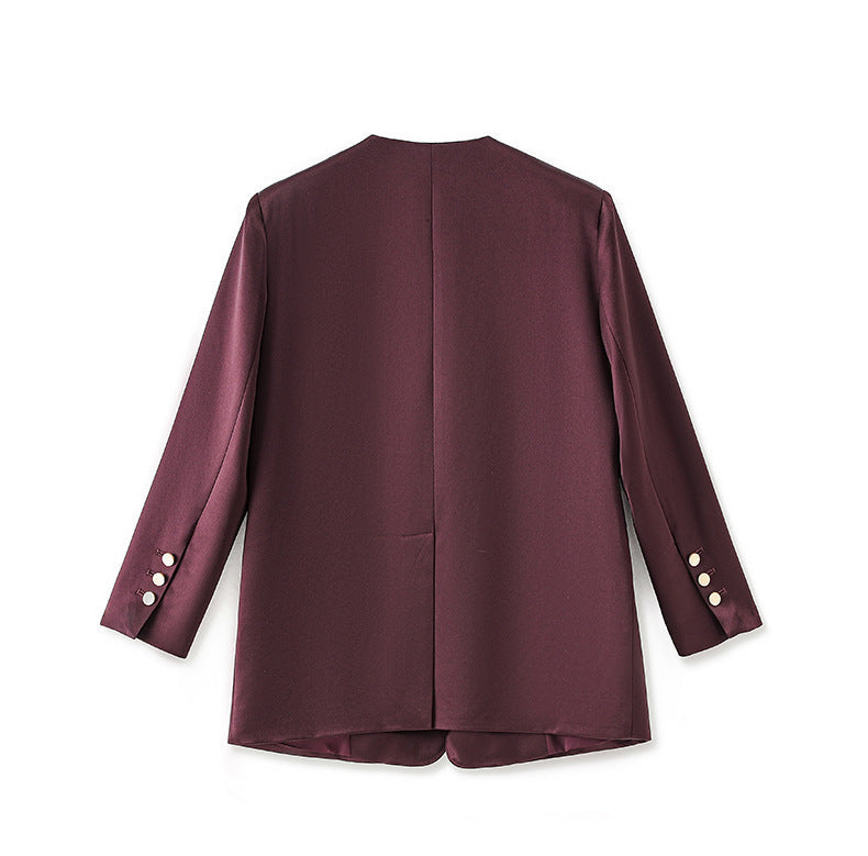 Fluid Acetate Blazer