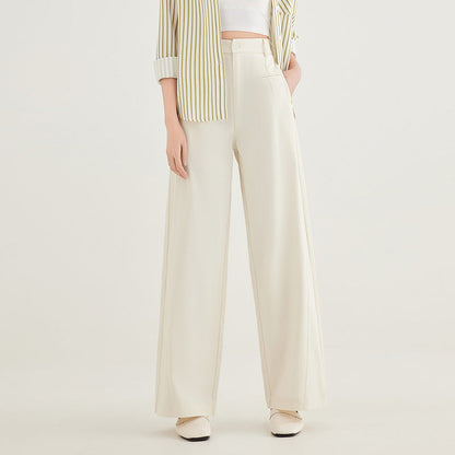 High-Waisted Tencel Linen Wide-Leg Pants – Lightweight & Relaxed Fit