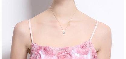 3D Rose Appliqué Strappy Midi Dress