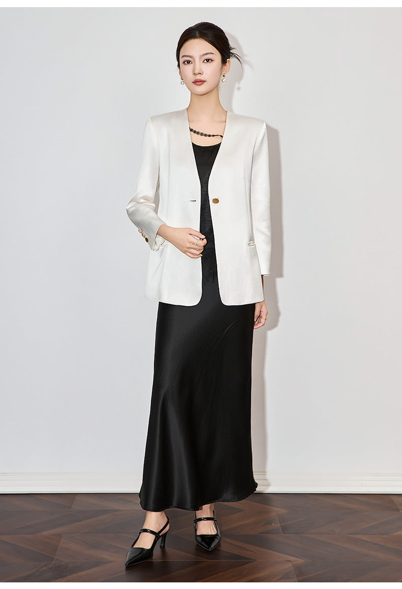Fluid Acetate Blazer