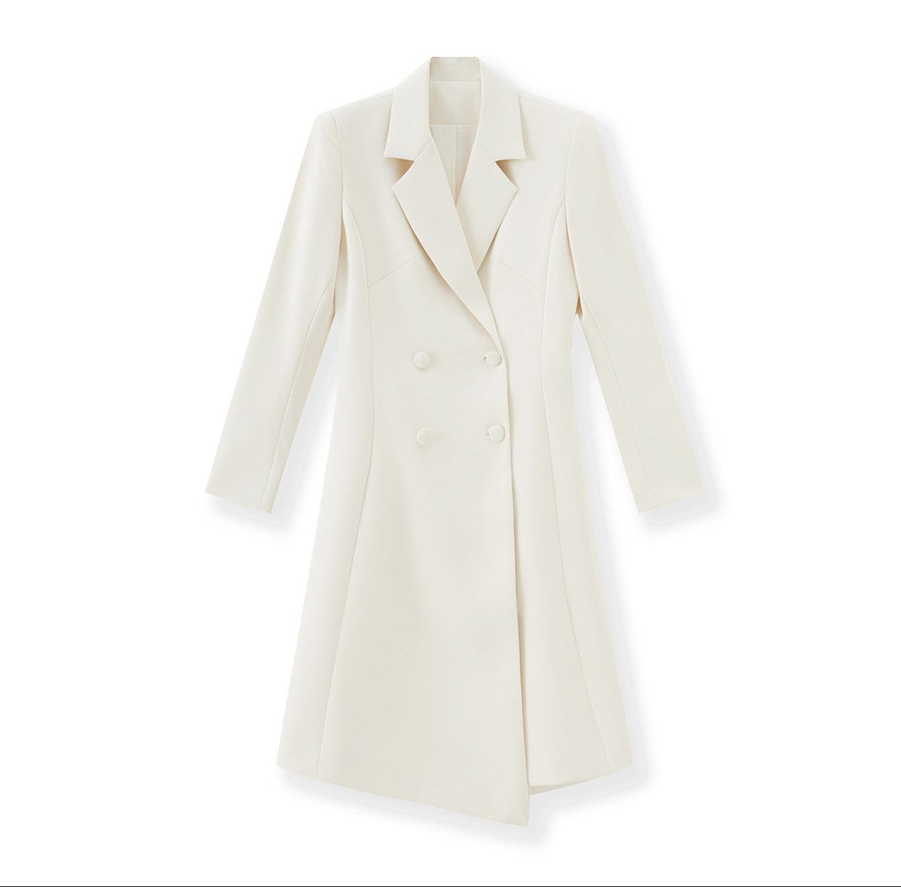 Elegant Double-Breasted Blazer Dress